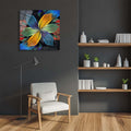 Artronauts Art Clearance T. Colourful Leafy Flower