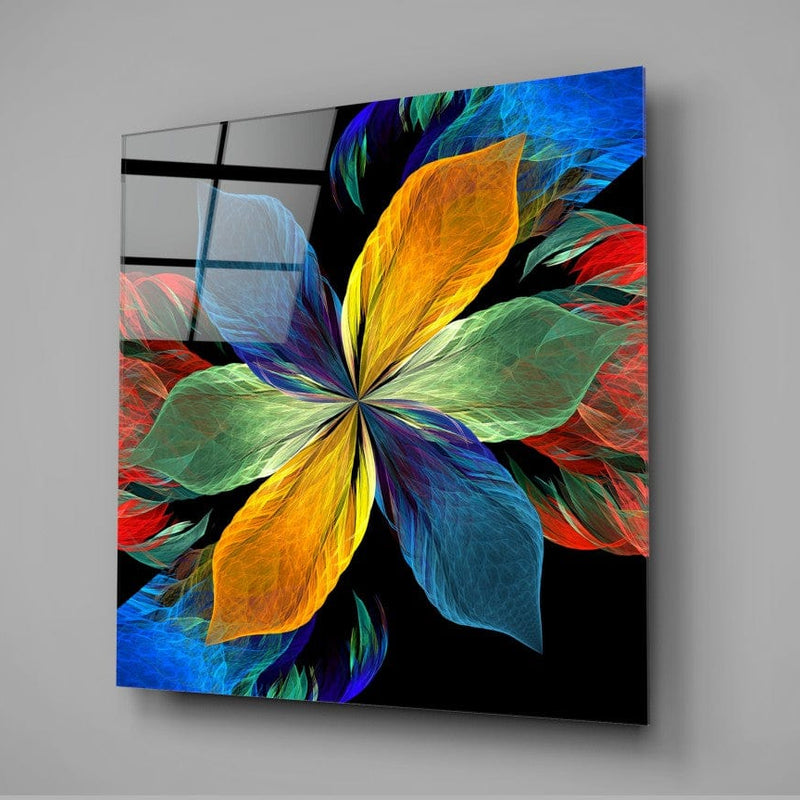 Artronauts Art Clearance T. Colourful Leafy Flower