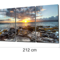 Artronauts Art Glass Print Sunset - Trinity