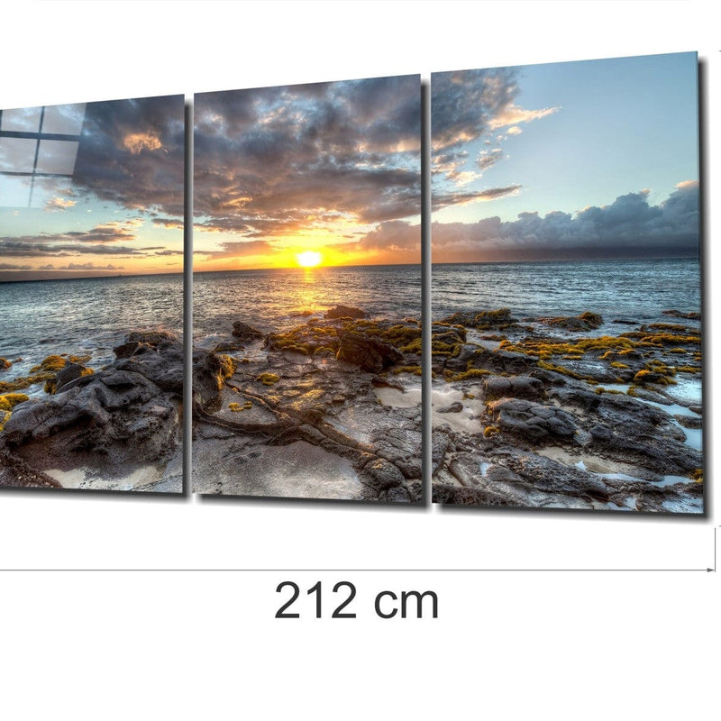 Artronauts Art Glass Print Sunset - Trinity