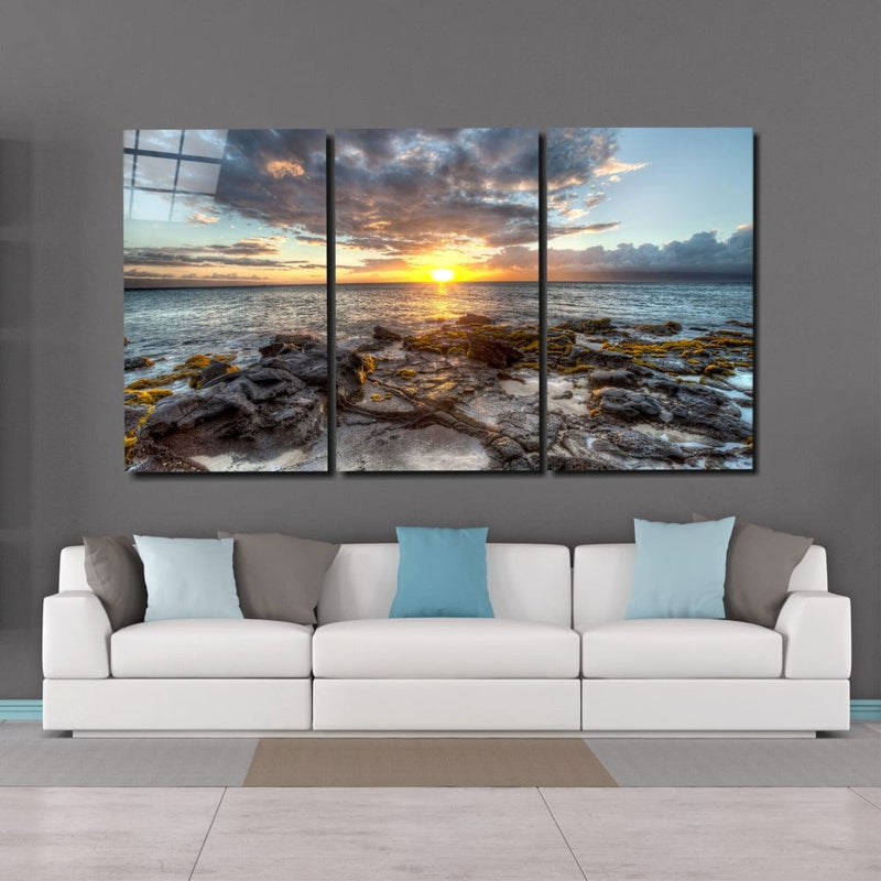Artronauts Art Glass Print Sunset - Trinity