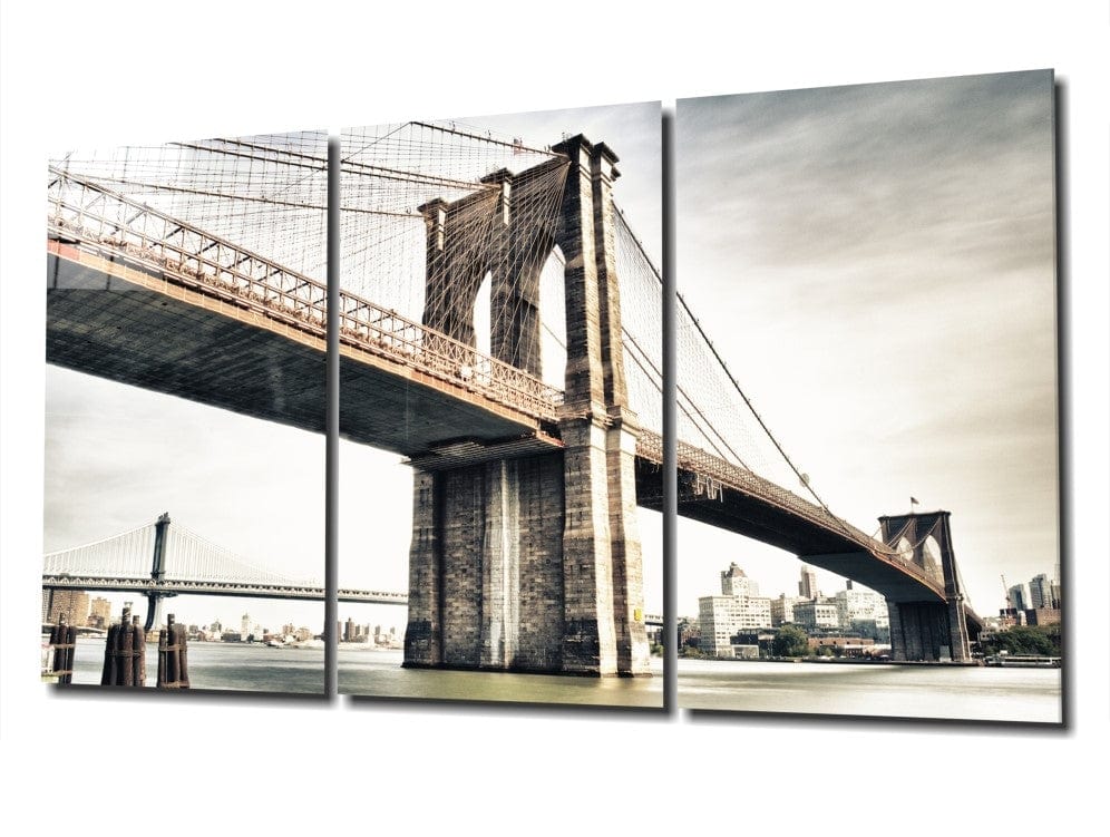 Artronauts Art Glass Print Brooklyn - Trinity