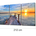 Artronauts Glass Print Boardwalk - Trinity