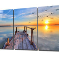Artronauts Glass Print Boardwalk - Trinity