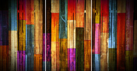 Colorful Wood - Trinity