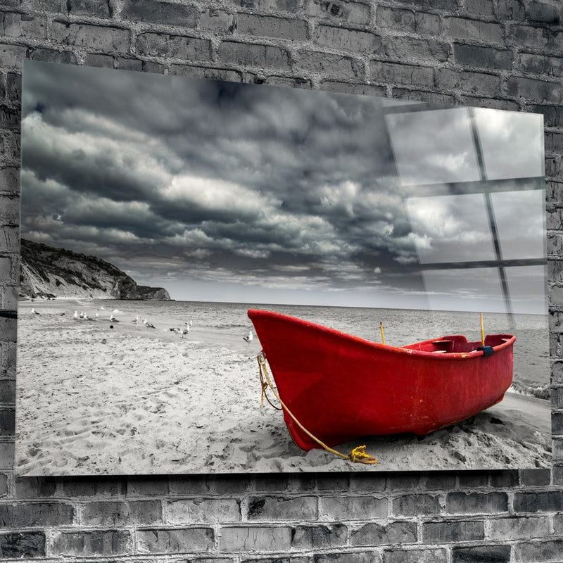 Artronauts Art Clearance T. Red Sailboat
