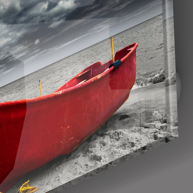 Artronauts Art Clearance T. Red Sailboat