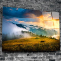 Artronauts Clearance T. Mountain Glass Wall Art