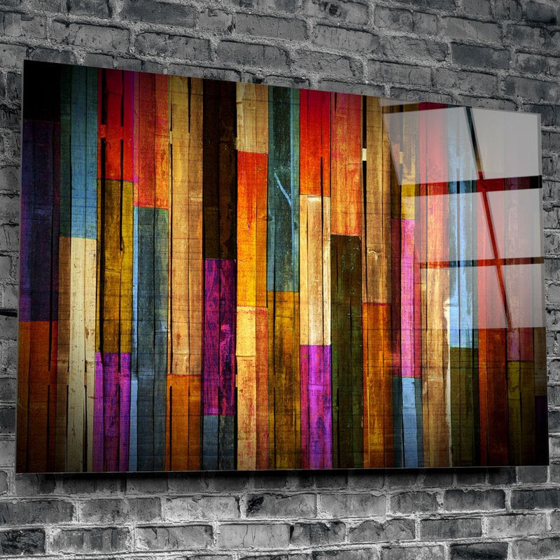Artronauts Glass Print The Painted Woods