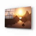Artronauts Art Clearance T. Sunset over the Mountains