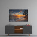 Artronauts Glass Print Palm Trees