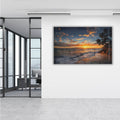Artronauts Glass Print Palm Trees