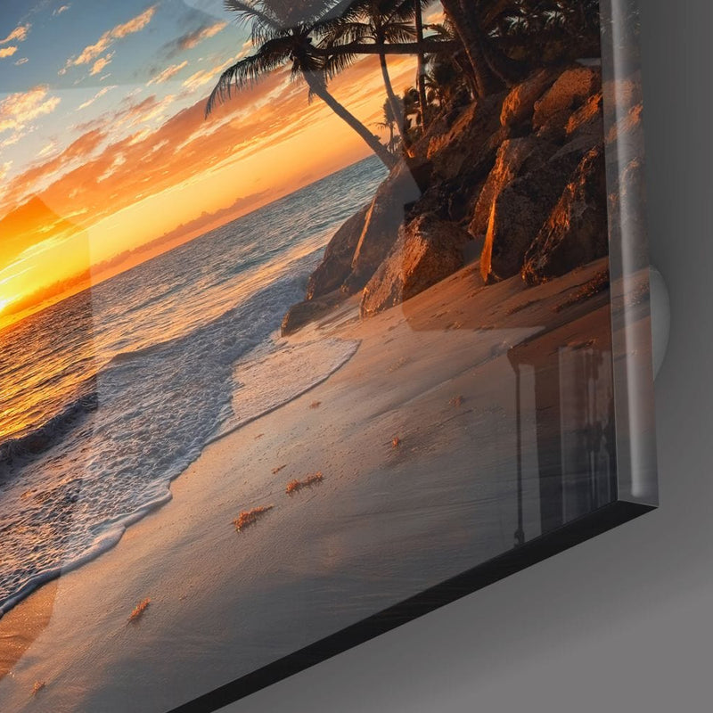 Artronauts Glass Print Palm Trees