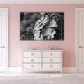 Artronauts Art Clearance T. Black - White Flower