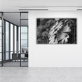 Artronauts Art Clearance T. Black - White Flower