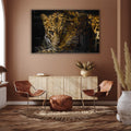 Artronauts Glass Print The Leopard
