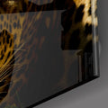 Artronauts Glass Print The Leopard