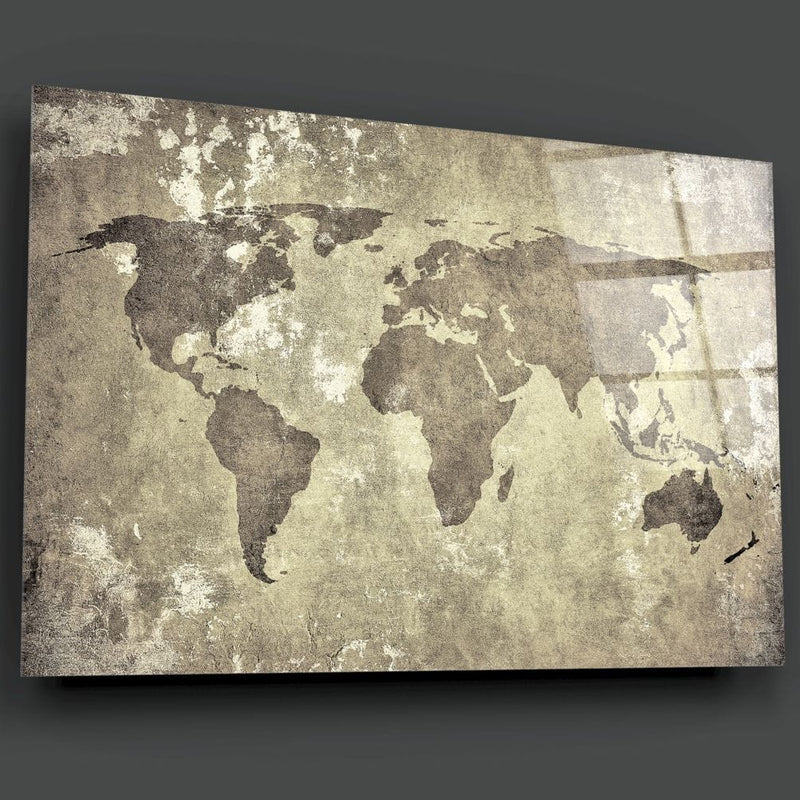 Artronauts Clearance T. Beige World Map