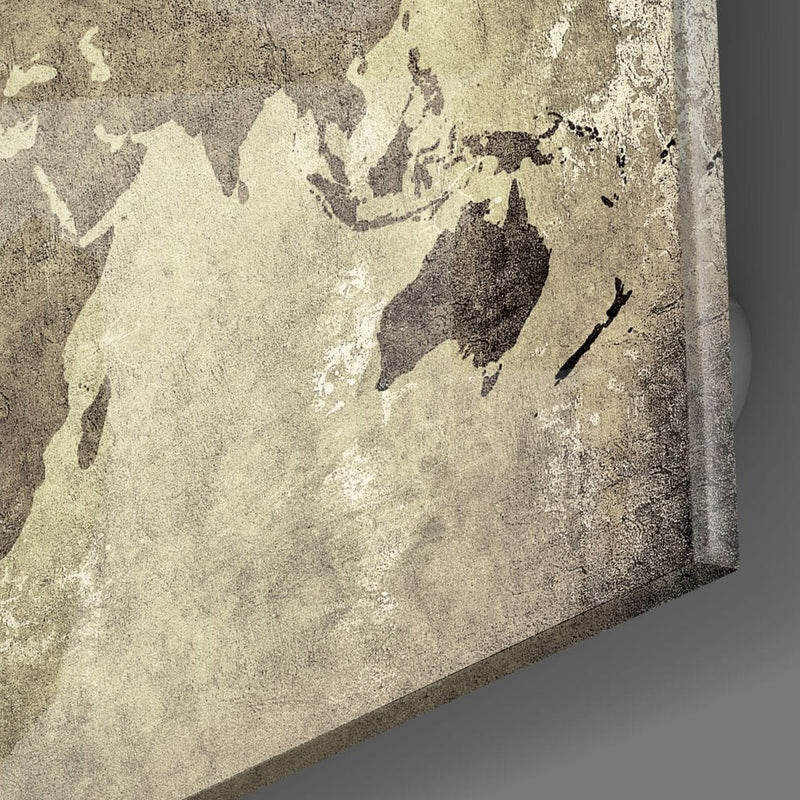 Artronauts Clearance T. Beige World Map