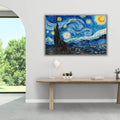 Artronauts Glass Print The Starry Night