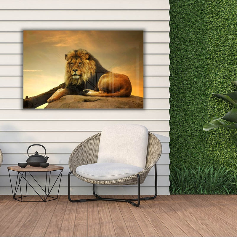 Artronauts Art Glass Print Lion King