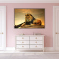 Artronauts Art Glass Print Lion King