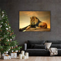 Artronauts Art Glass Print Lion King