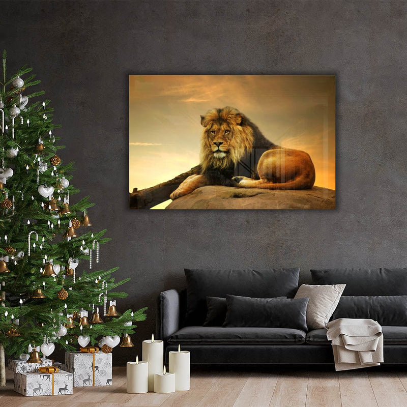 Artronauts Art Glass Print Lion King
