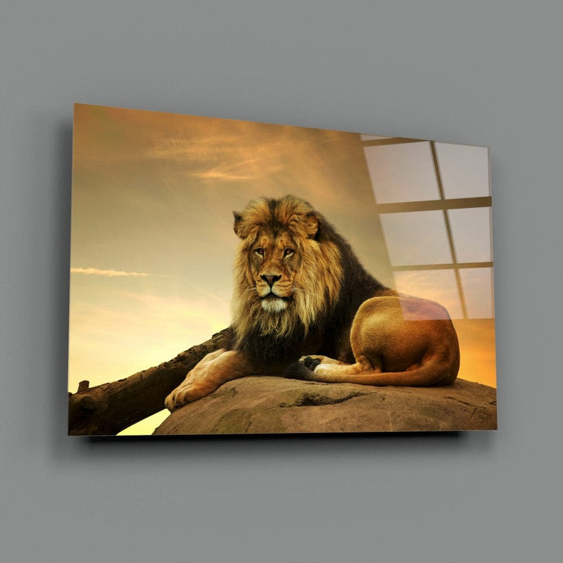 Artronauts Art Glass Print Lion King
