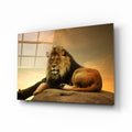 Artronauts Art Glass Print Lion King