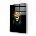 Artronauts Art Glass Print Royal Lion