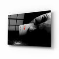 Artronauts Glass Print Two Aces