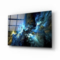 Artronauts Glass Print Cosmic Blue