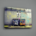 Artronauts Glass Print Life is Short