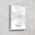 Artronauts Posters, Prints, & Visual Artwork Reading Map - Glass Wall Art
