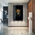 Artronauts Art Glass Print Royal Lion
