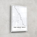 Artronauts Posters, Prints, & Visual Artwork The Great Wall Map - Glass Wall Art