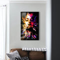 Artronauts Art Clearance T. Colourful Abstract Portrait