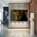 Artronauts Glass Print The Leopard